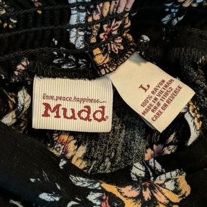 Mudd Gauze Split Leg Pants